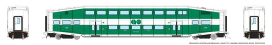 1110005 HO BiLevel Commuter Car: GO Transit - Late: Coach #2410