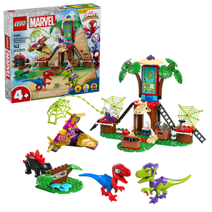 11200 Lego Marvel Spidey and Gobby's Raptor Battle at Tree House HQ - 11200