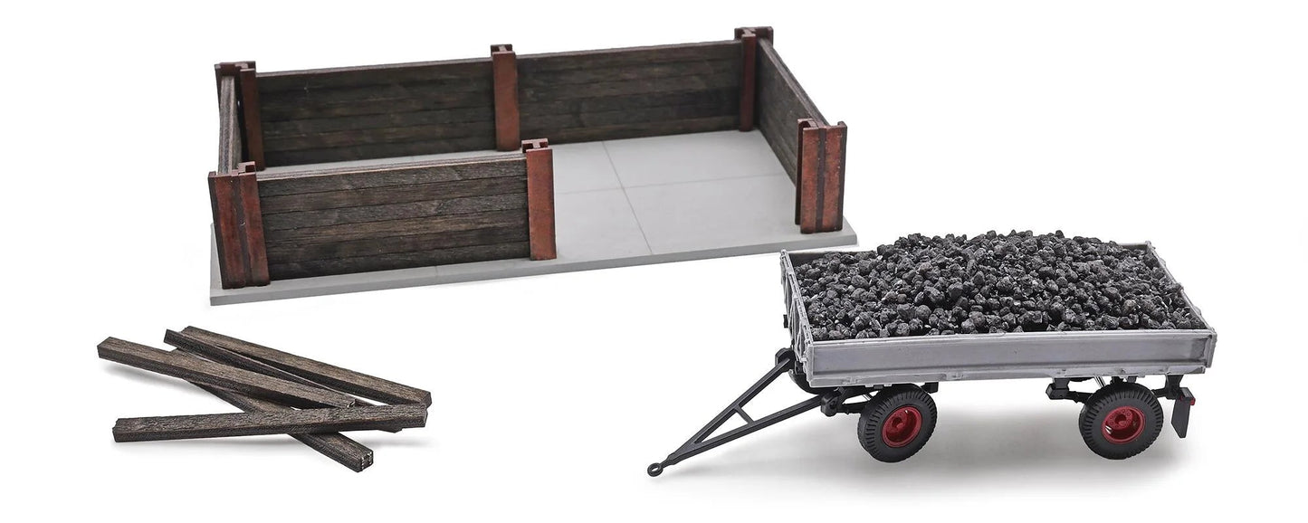 BUS1124 Coal bunker with trailer