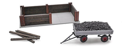 BUS1124 Coal bunker with trailer