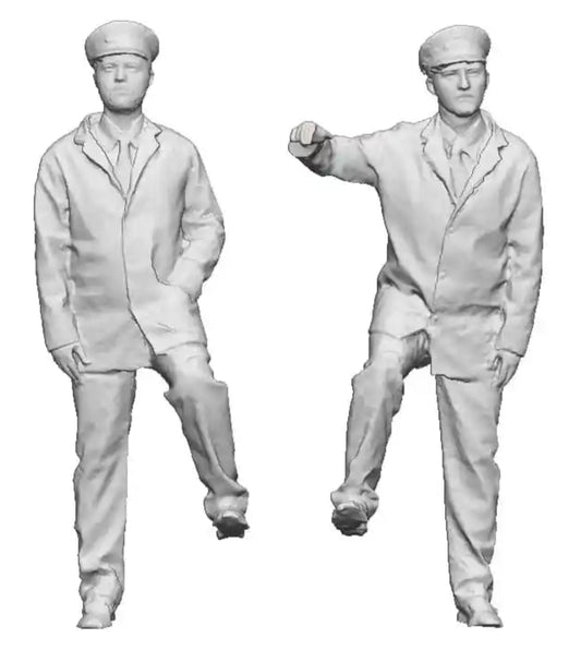 N Gauge Railway & Lineside - BR E1 Crew