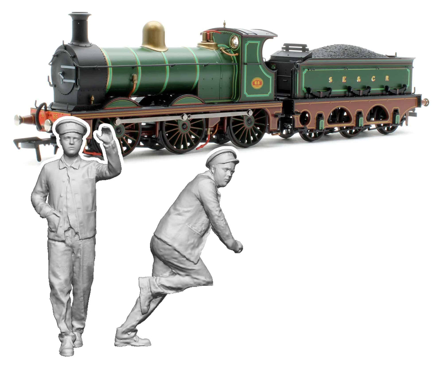 OO Gauge Loco Specific Crew - SECR/SR O1 Crew Pack