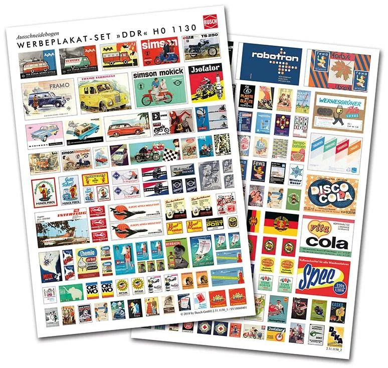 BUS1130 Advertising poster set