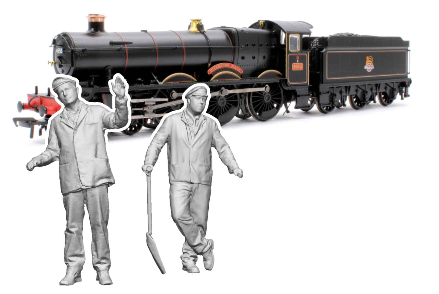 OO Gauge Loco Specific Crew - GWR Hall Crew Pack