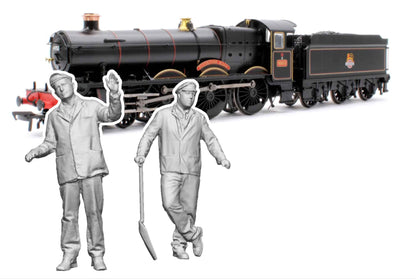 OO Gauge Loco Specific Crew - GWR Hall Crew Pack