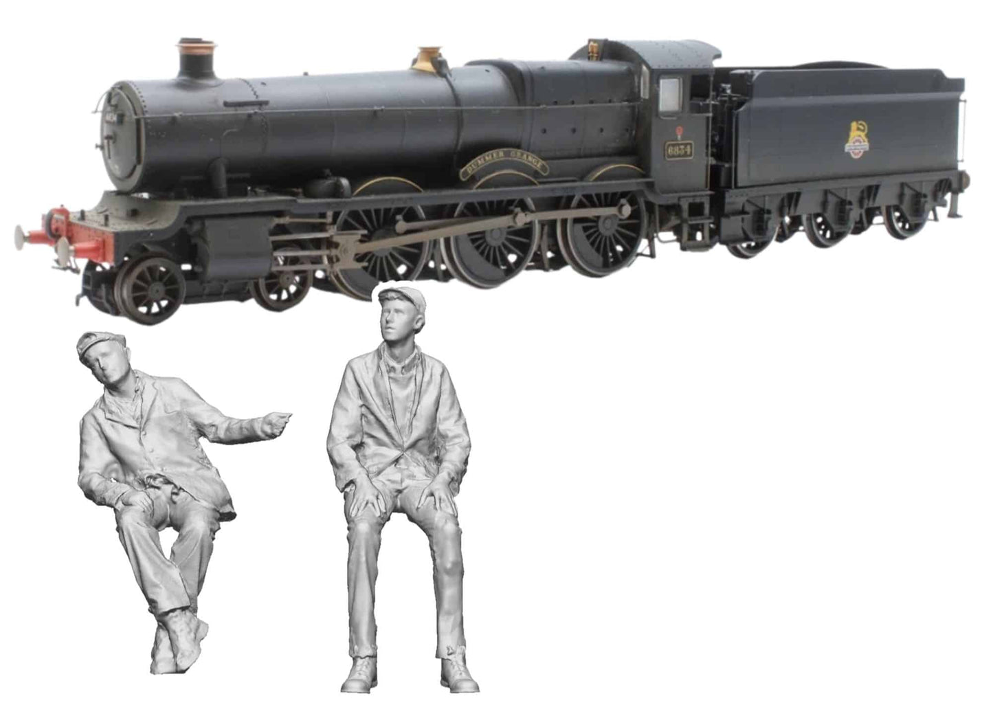 OO Gauge Loco Specific Crew - GWR Grange Crew Pack