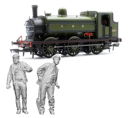 11407-076 OO Gauge Loco Specific Crew - GNR J13 / LNER J52 Crew