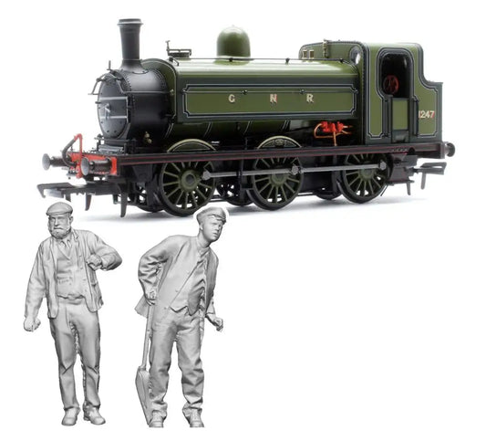 11407-076 OO Gauge Loco Specific Crew - GNR J13 / LNER J52 Crew