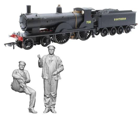 11412-076 OO Gauge Loco Specific Crew - LSWR T9 Crew