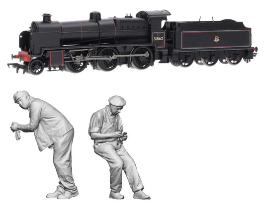 11414-076 OO Gauge Loco Specific Crew - SECR N Class