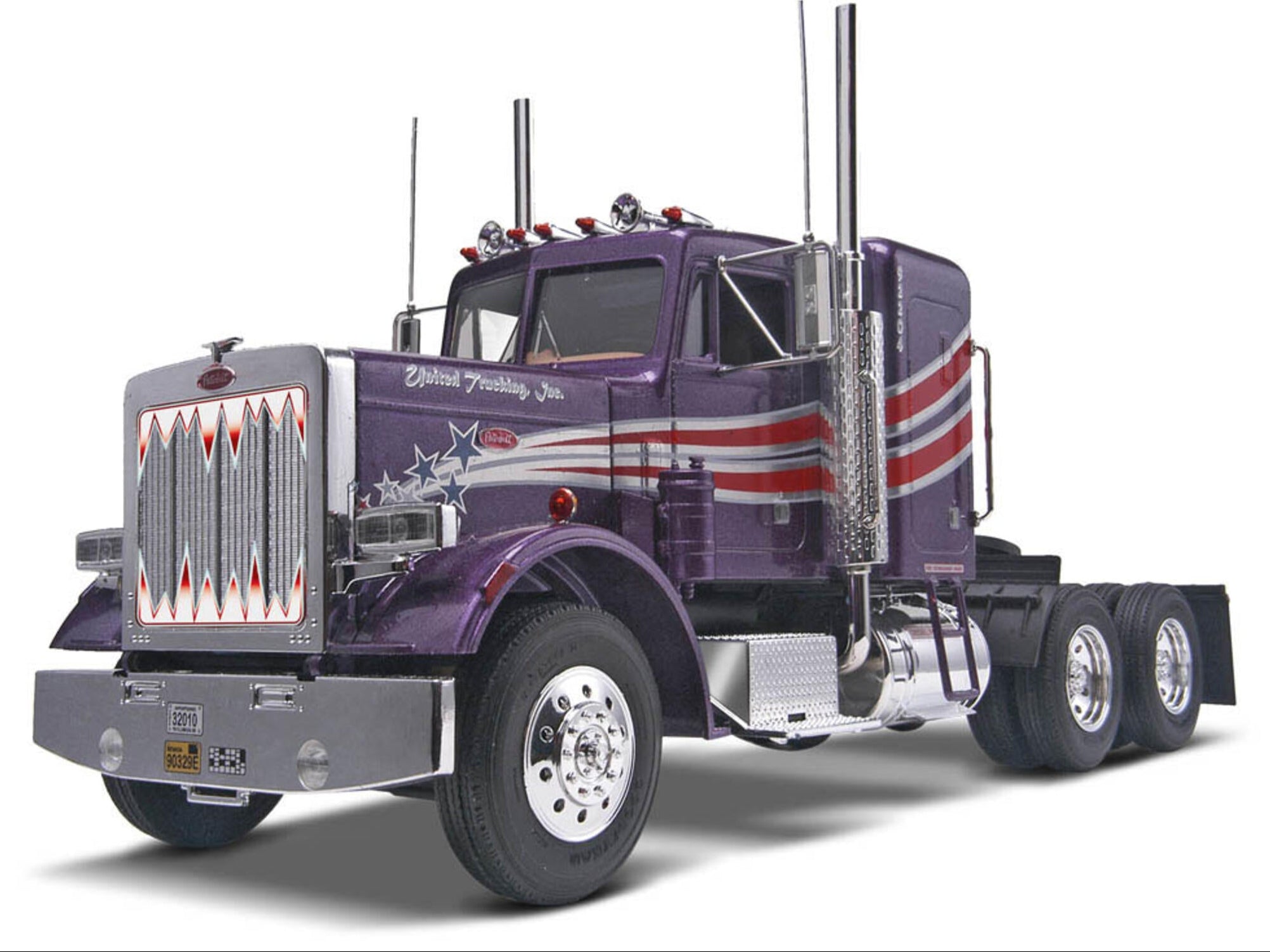 Revell 11506 Peterbilt 359 Conventional Model Kit – Rails