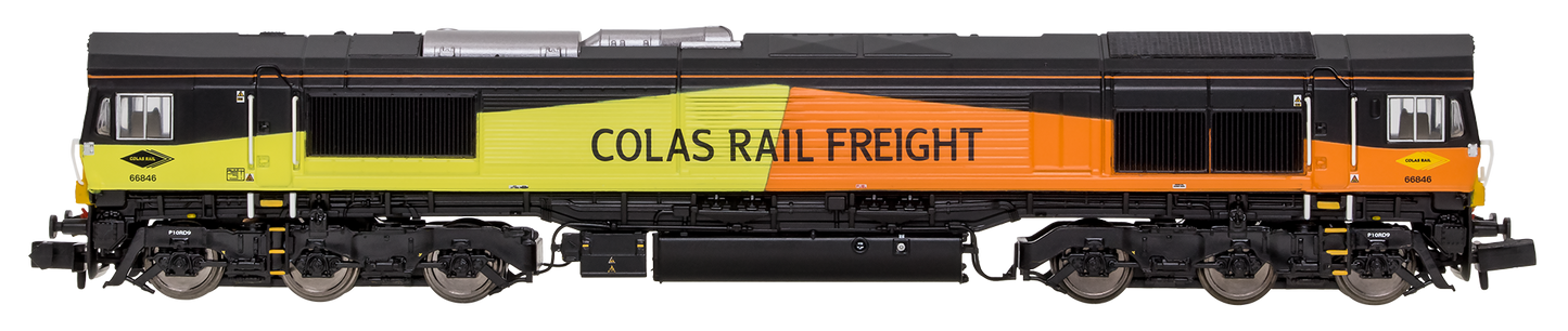 Class 66 66846 Colas Rail Diesel Locomotive - DCC Sound