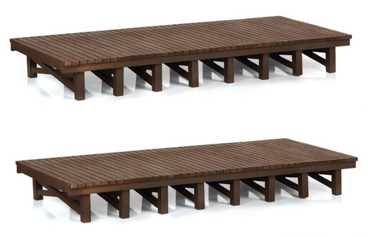 Wooden Platforms (x2)