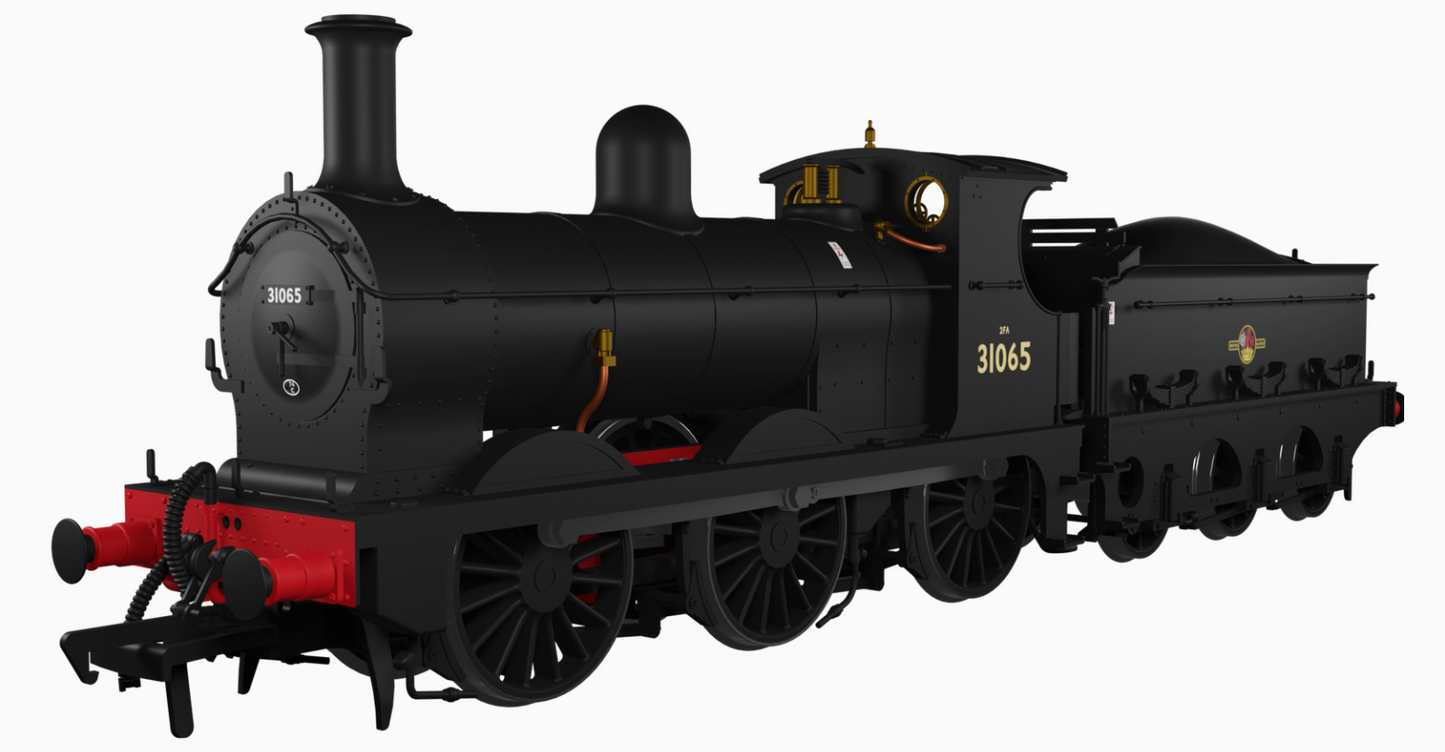 SECR O1 No.31065 British Railways Late Crest Unlined Black Steam Locomotive