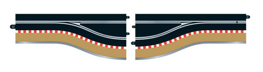 Pit Lane Track (Left Hand) - Includes Sensor