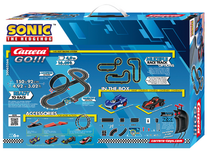 Carrera GO!!! Sonic the Hedgehog™ - Slot Racing Set (4.9m)