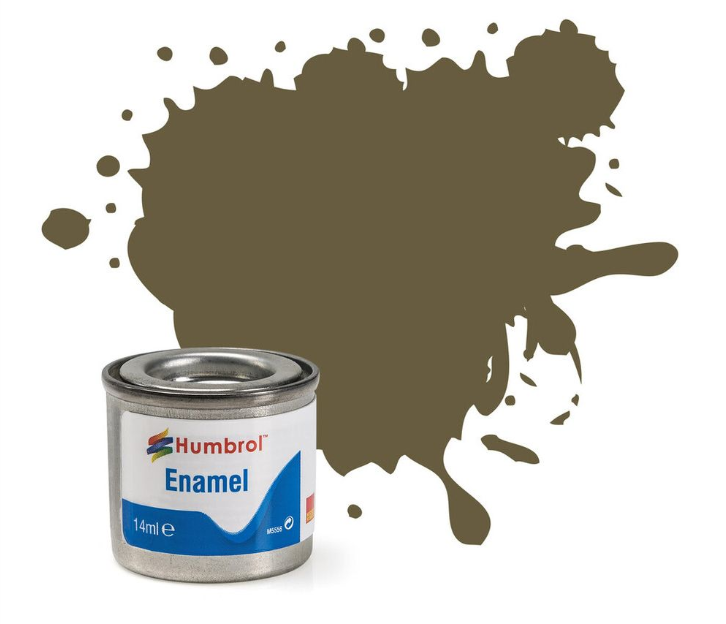 No 86 Light Olive Matt Enamel Paint (14ml)