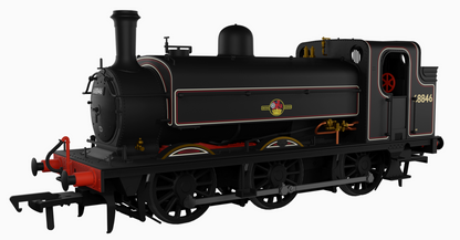 LNER J52/2 No.68846 BR Lined Black Late Crest Steam Tank Locomotive - DCC Sound