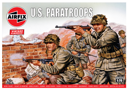 WWII US Paratroops Model Kit