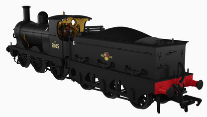 SECR O1 No.31065 British Railways Late Crest Unlined Black Steam Locomotive