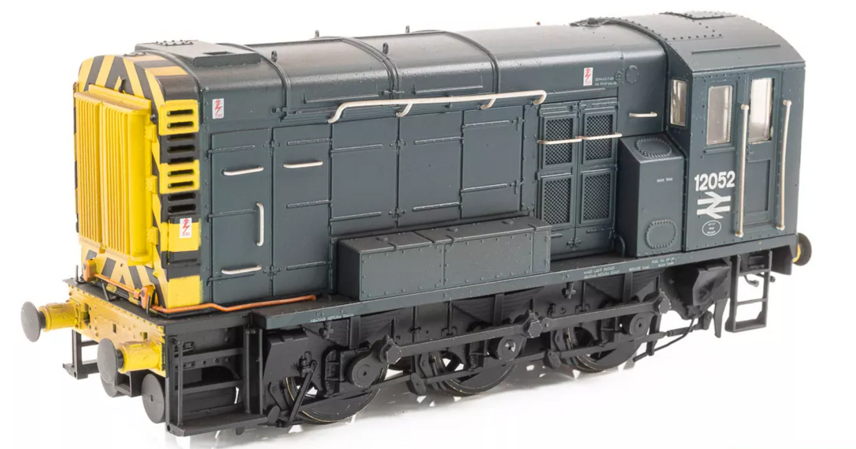 MR-513 Class 11 Shunter BR Blue 12052 Diesel Locomotive - Weathered