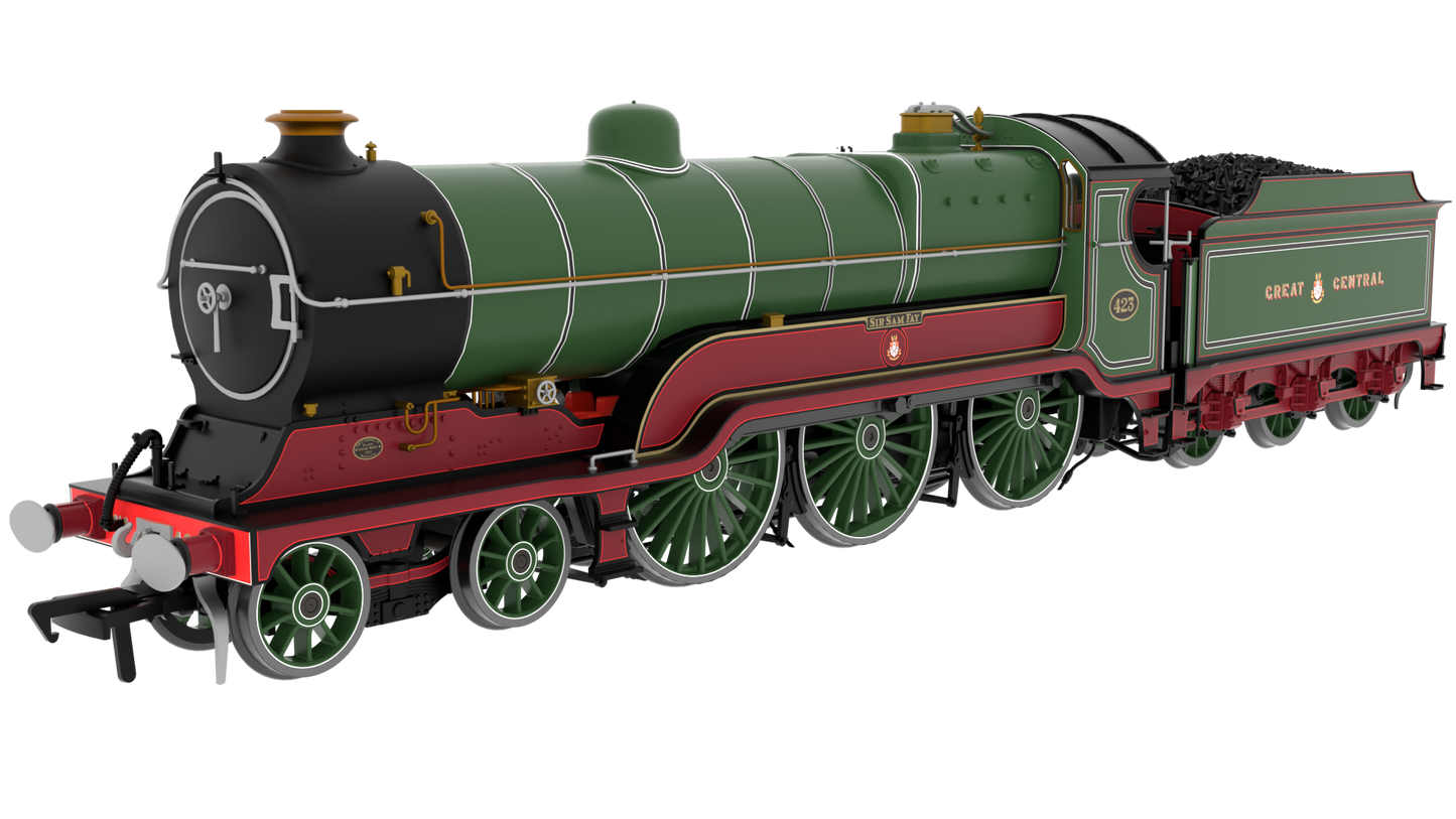 812001 GCR Class 1 4-6-0 No.423 'Sir Sam Fay' - GCR Lined Green (Show Ready)  Steam Locomotive