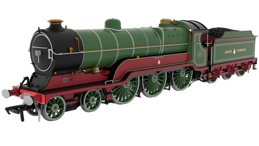 812501 GCR Class 1 4-6-0 No.423 'Sir Sam Fay' - GCR Lined Green (Show Ready) Steam Locomotive - DCC Sound