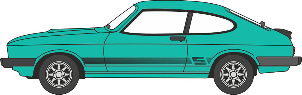 120CAP009 1:120 Ford Capri Mk3 Peppermint Sea Green