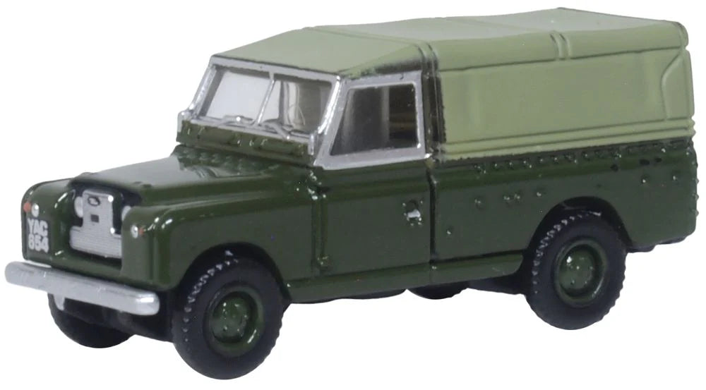 Land Rover Series II LWB Canvas Bronze Green