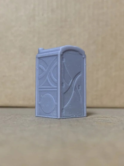 OO Gauge Portable Toilets (Pack of 2) - Unpainted