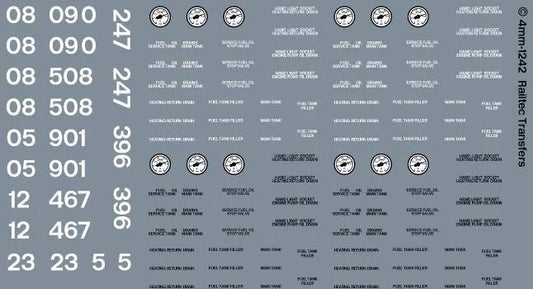 RT-4-1242 Class 08/09 detail pack Transfer
