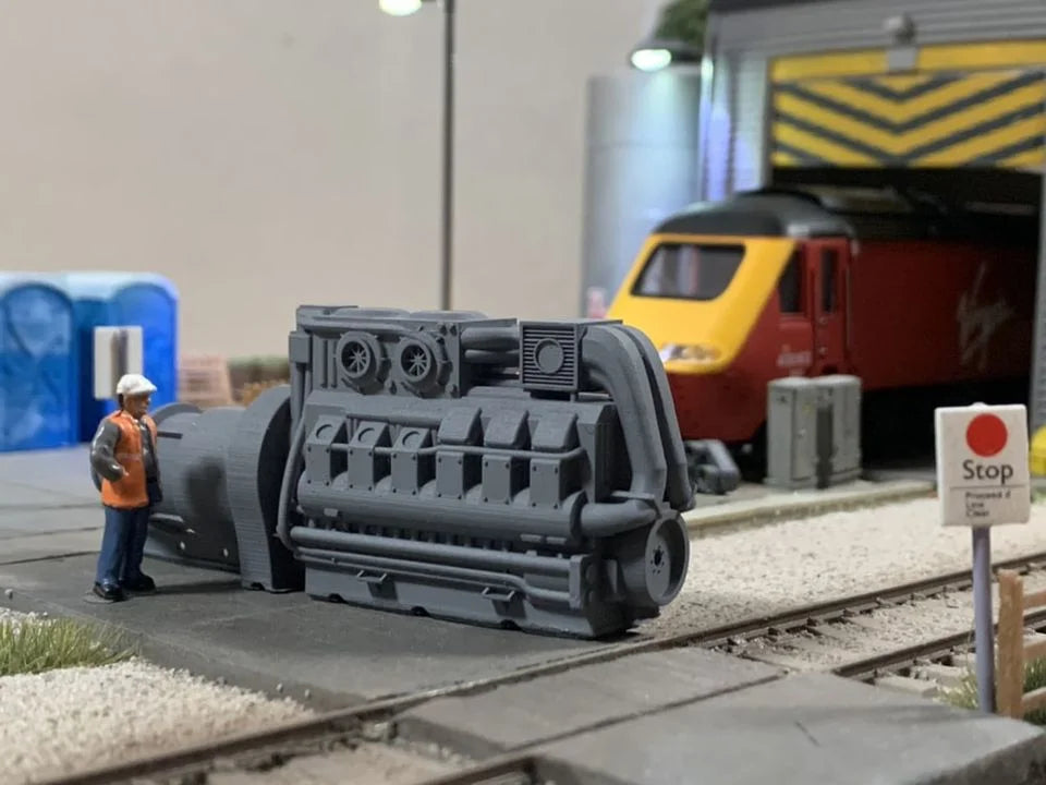 OO Gauge Class 43 Engine (Single Pack) - Unpainted