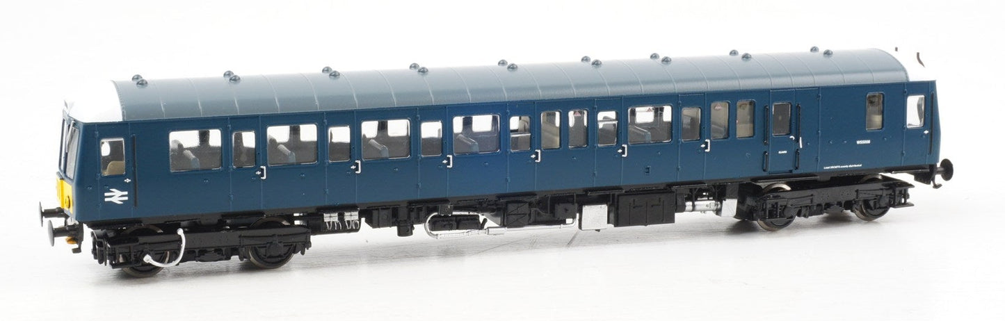 Class 122 BR Blue W55008 (Small Yellow Panels) Single Car DMU