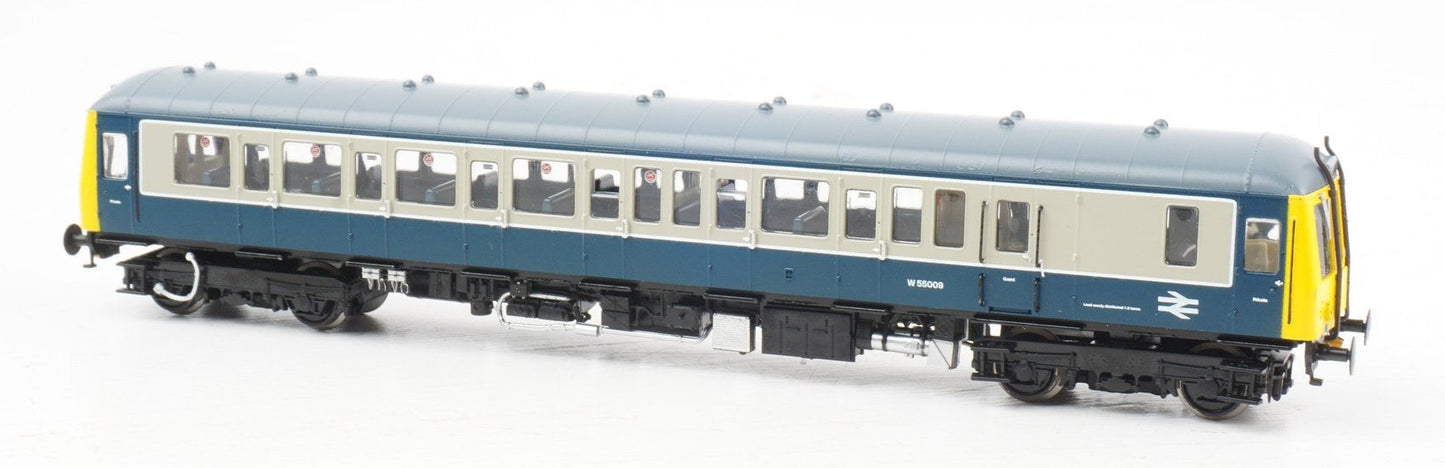 Class 122 BR Blue/Grey W55009 Single Car DMU