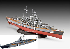 Gift Set The Legendary Bismarck (1:700 & 1:1200) Model Kit