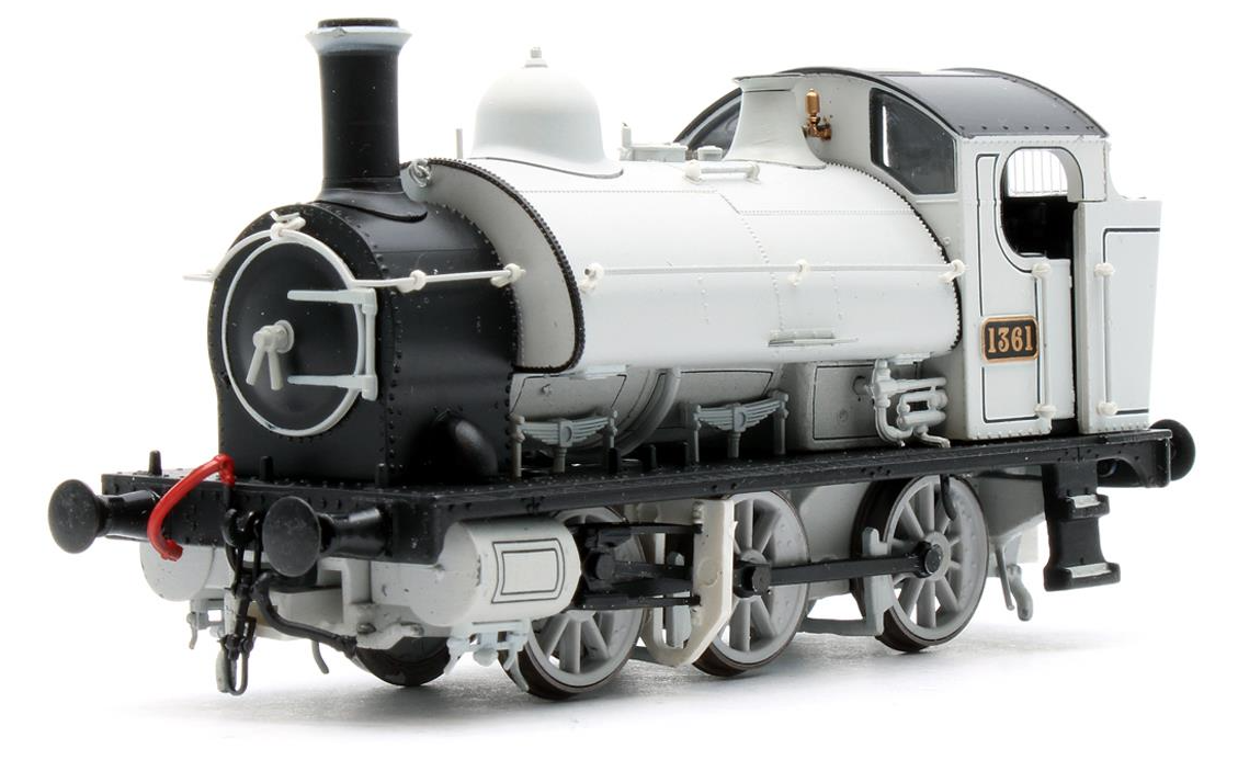 GWR 1361 Class 0-6-0 Tank Locomotive No.1363 in Photographic Grey
