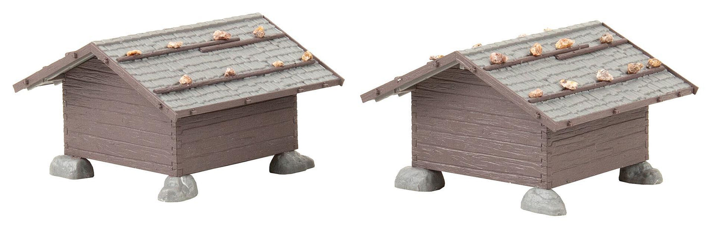 130636 Hay Barns (2) Kit