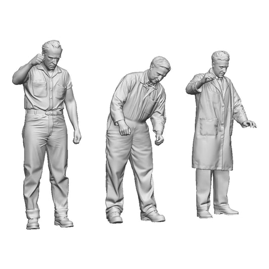 1308-043 O Gauge Workshop Details - Machinists