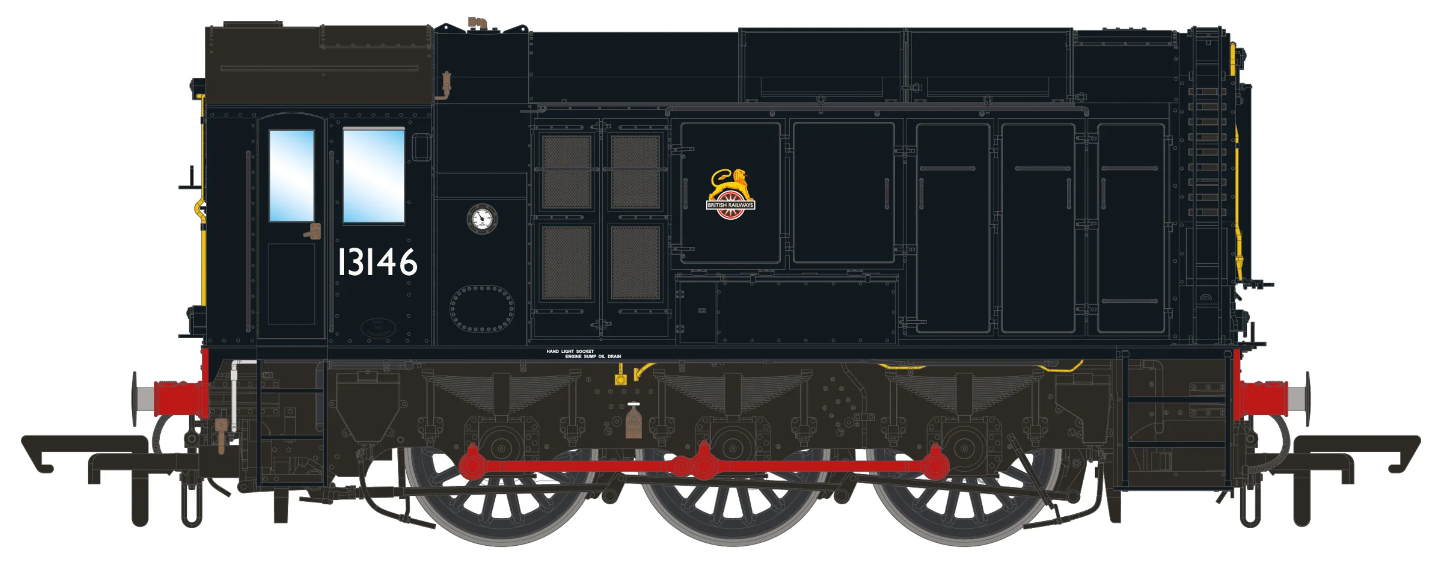 Accurascale ACC3190 Class 10 BR Black Early Emblem 13146 – Rails