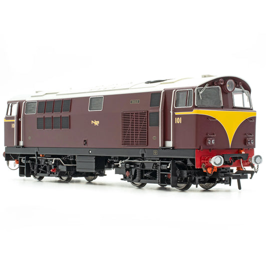 IRM1320 NIR 101 Class Hunslet 101 'Eagle' Maroon (as delivered) Diesel Locomotive