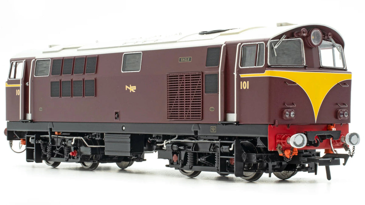 IRM1330-DCC NIR 101 Class Hunslet 101 'Eagle' Maroon (as delivered) Diesel Locomotive - DCC Sound