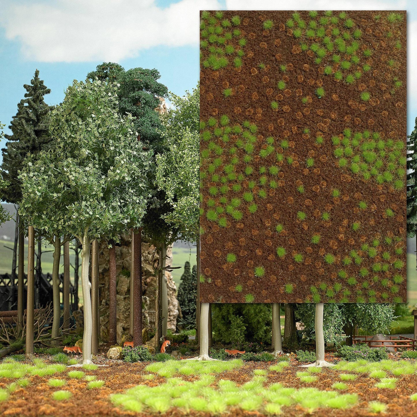 BUS1321 Groundcover pad Summer forest