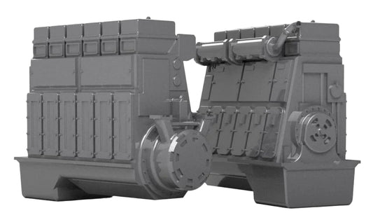 OO Gauge Class 08 Engine (Single Pack) - Unpainted