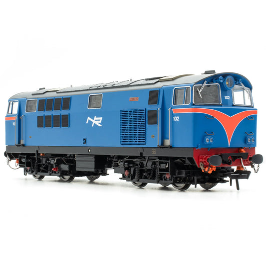 IRM1325 NIR 101 Class Hunslet 102 'Falcon' Blue (red arc) Diesel Locomotive