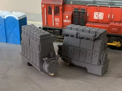 OO Gauge Class 08 Engine (Single Pack) - Unpainted