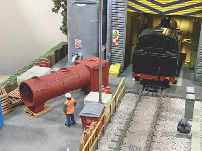 OO Gauge Steam Engine Boiler (Single Pack) - Unpainted