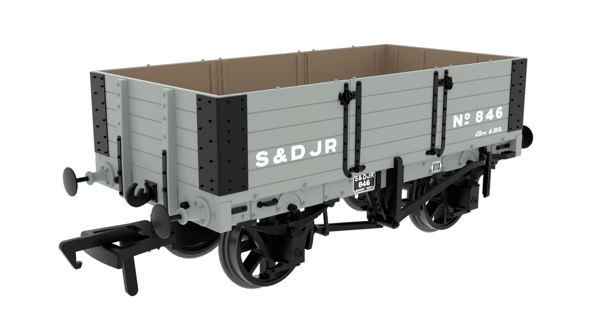 845008 MR D299 5-Plank Open - S&DJR Grey No.846