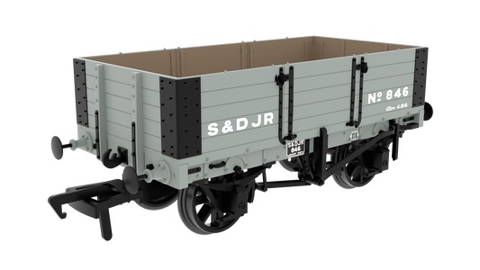 845008 MR D299 5-Plank Open - S&DJR Grey No.846