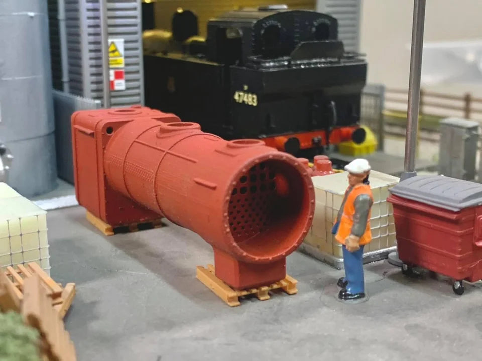 OO Gauge Steam Engine Boiler (Single Pack) - Unpainted