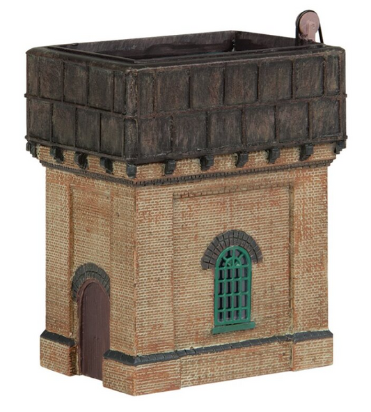 Brick Base Water Tower Green